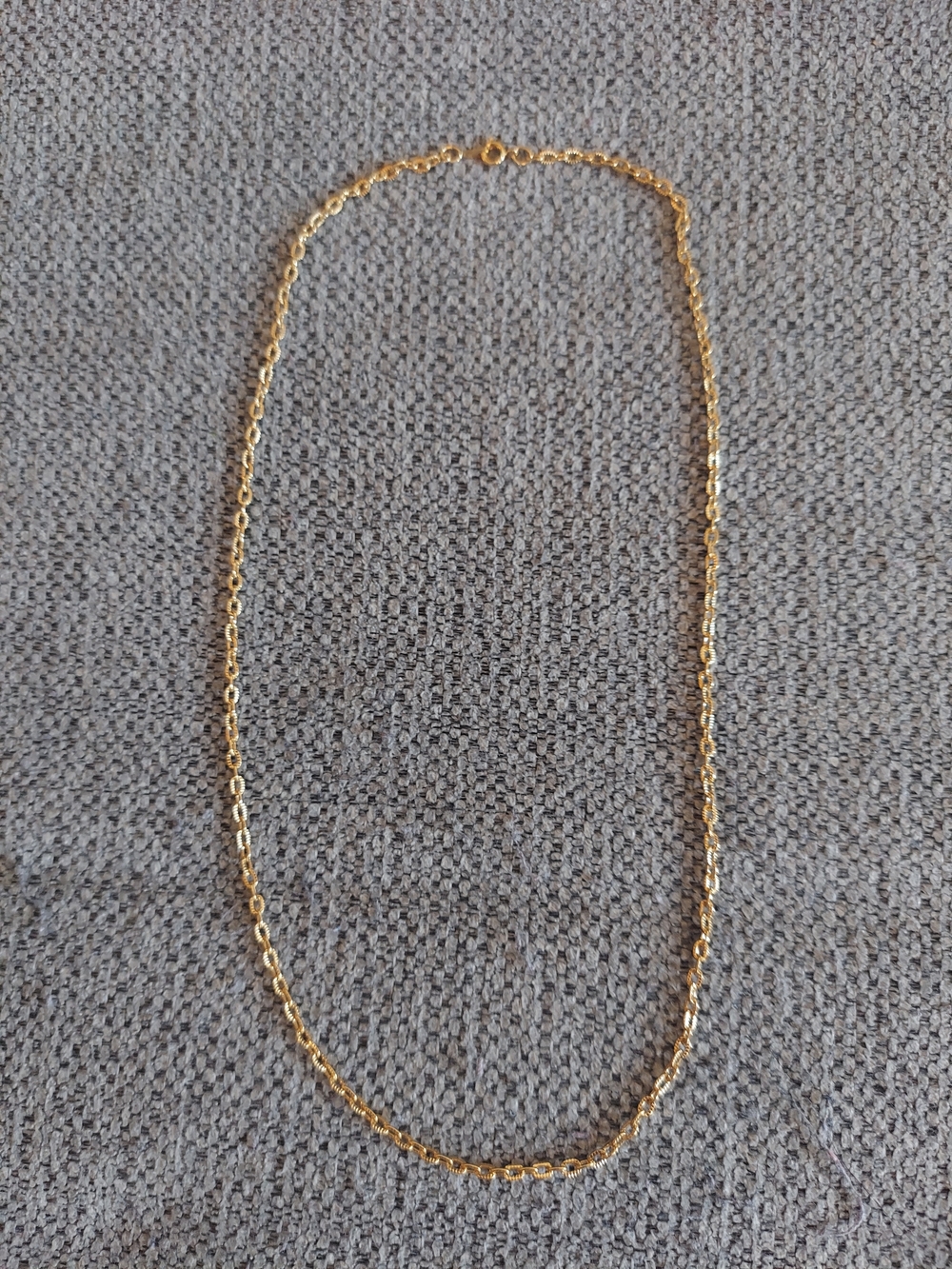 Delicate Gold Link Necklace for Women
